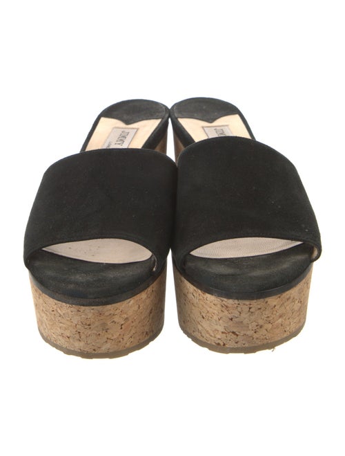 Jimmy Choo Suede Slides