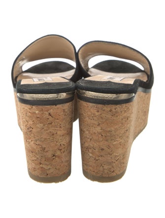 Jimmy Choo Suede Slides
