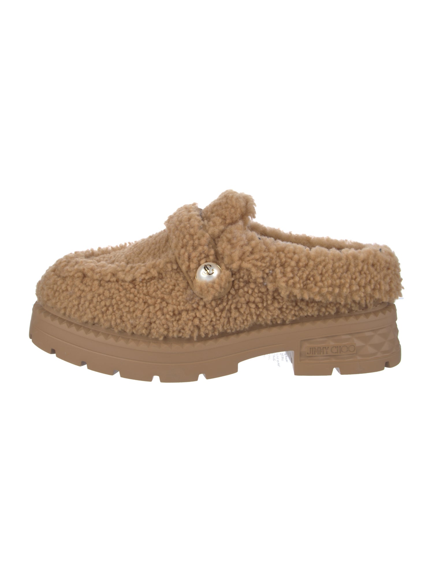 Jimmy Choo Faux Fur Oxfords