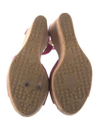 Jimmy Choo Suede T-Strap Sandals