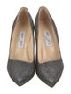 Jimmy Choo Glitter Accents Pumps