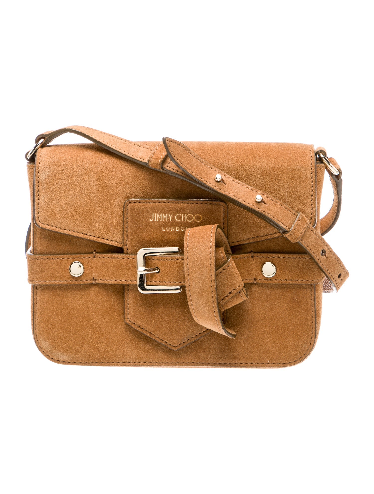 Jimmy Choo Suede Crossbody Bag