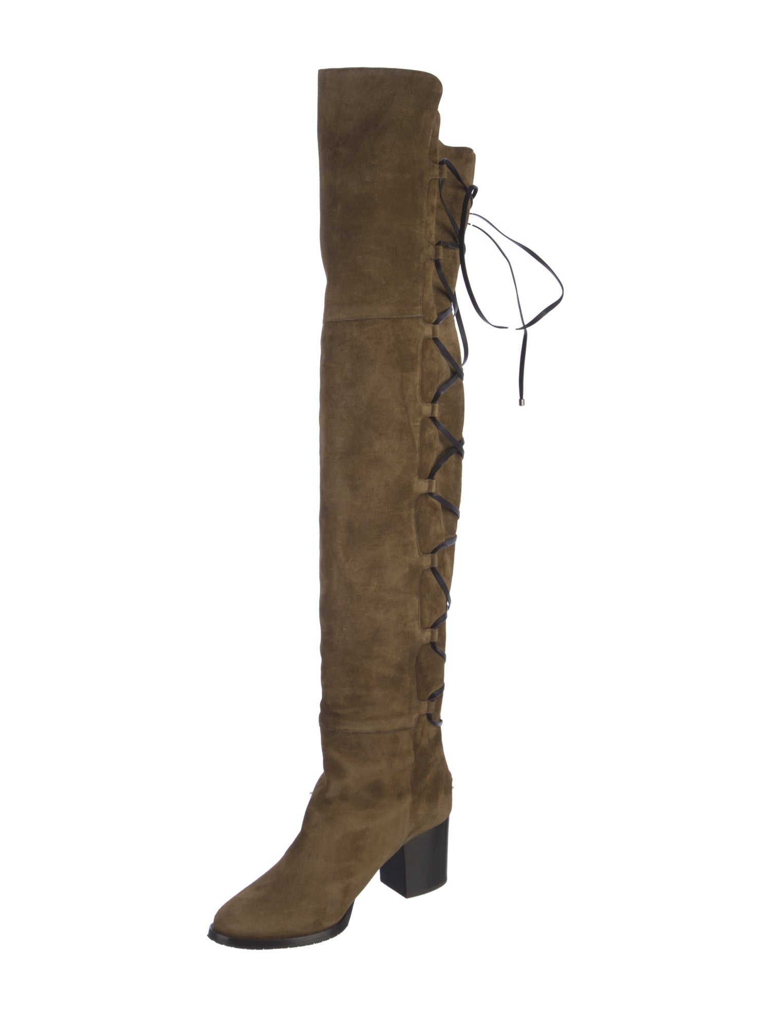 Jimmy Choo Suede Lace-Up Boots w/ Tags