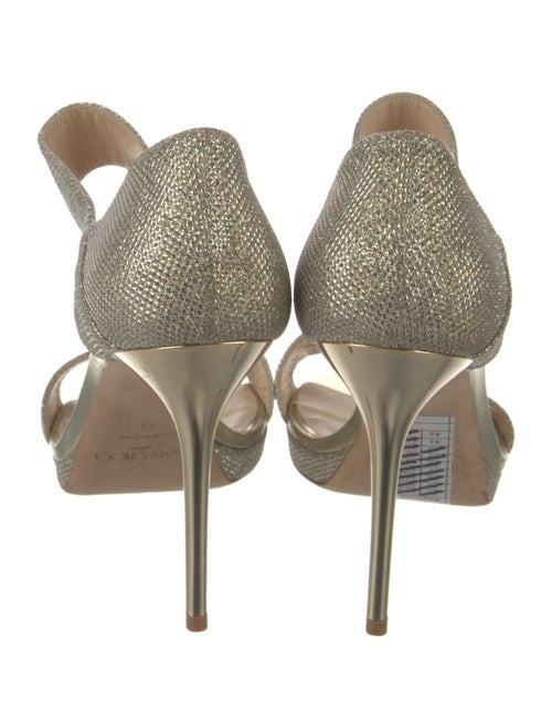 Jimmy Choo Glitter Sandals