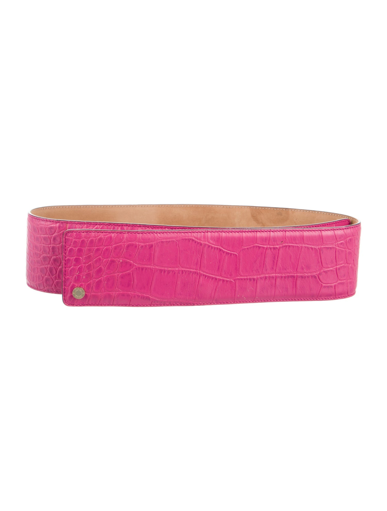 Jimmy Choo Wide Leather Waist Belt