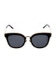 Jimmy Choo Nile Wayfarer Sunglasses