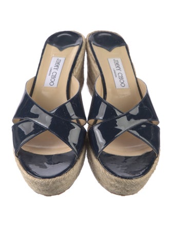 Jimmy Choo Patent Leather Espadrilles