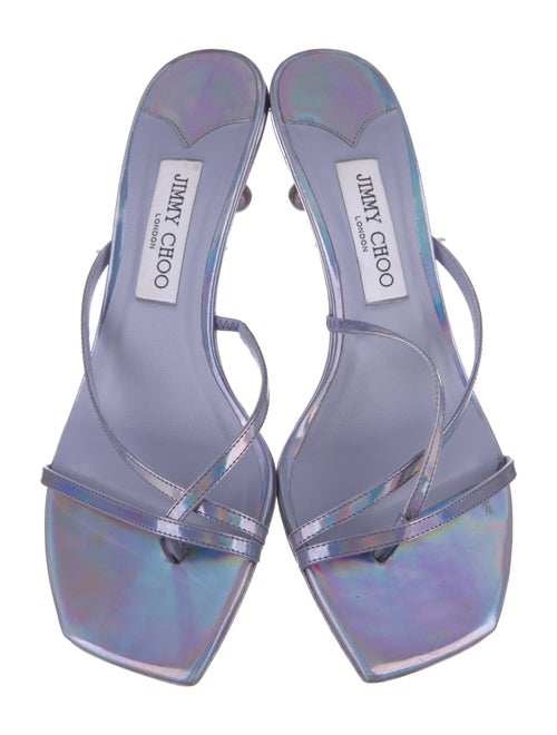 Jimmy Choo Leather Slides