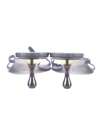 Jimmy Choo Leather Slides