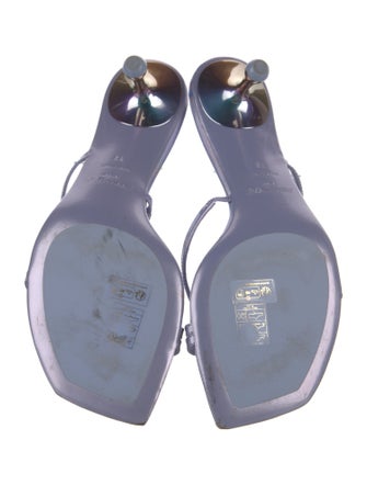 Jimmy Choo Leather Slides