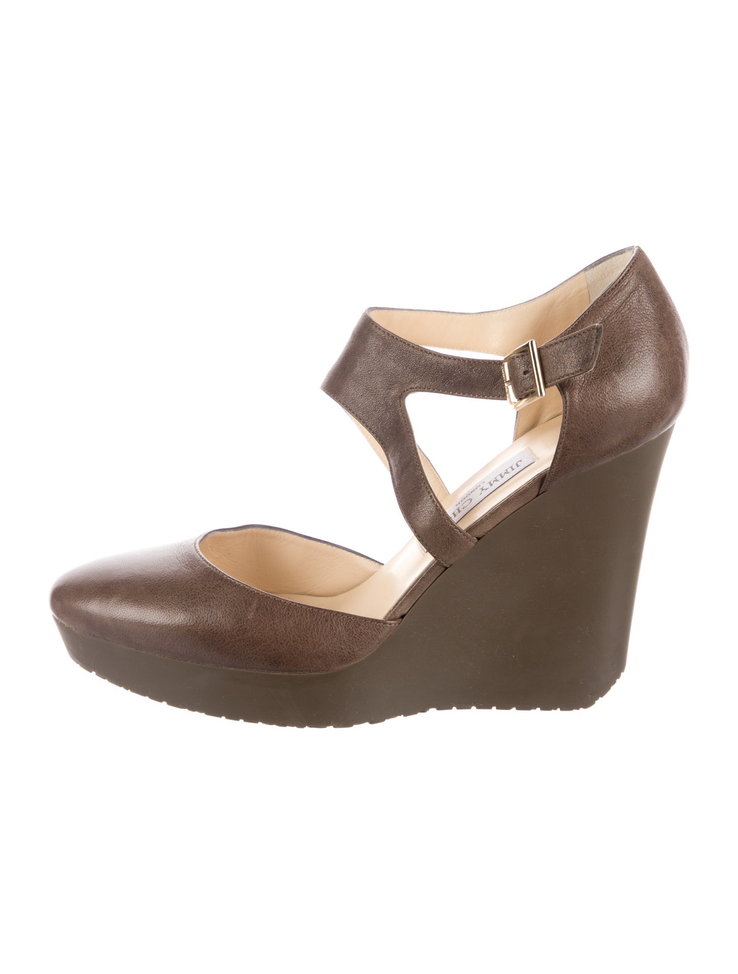 Jimmy Choo Leather D'Orsay Pumps