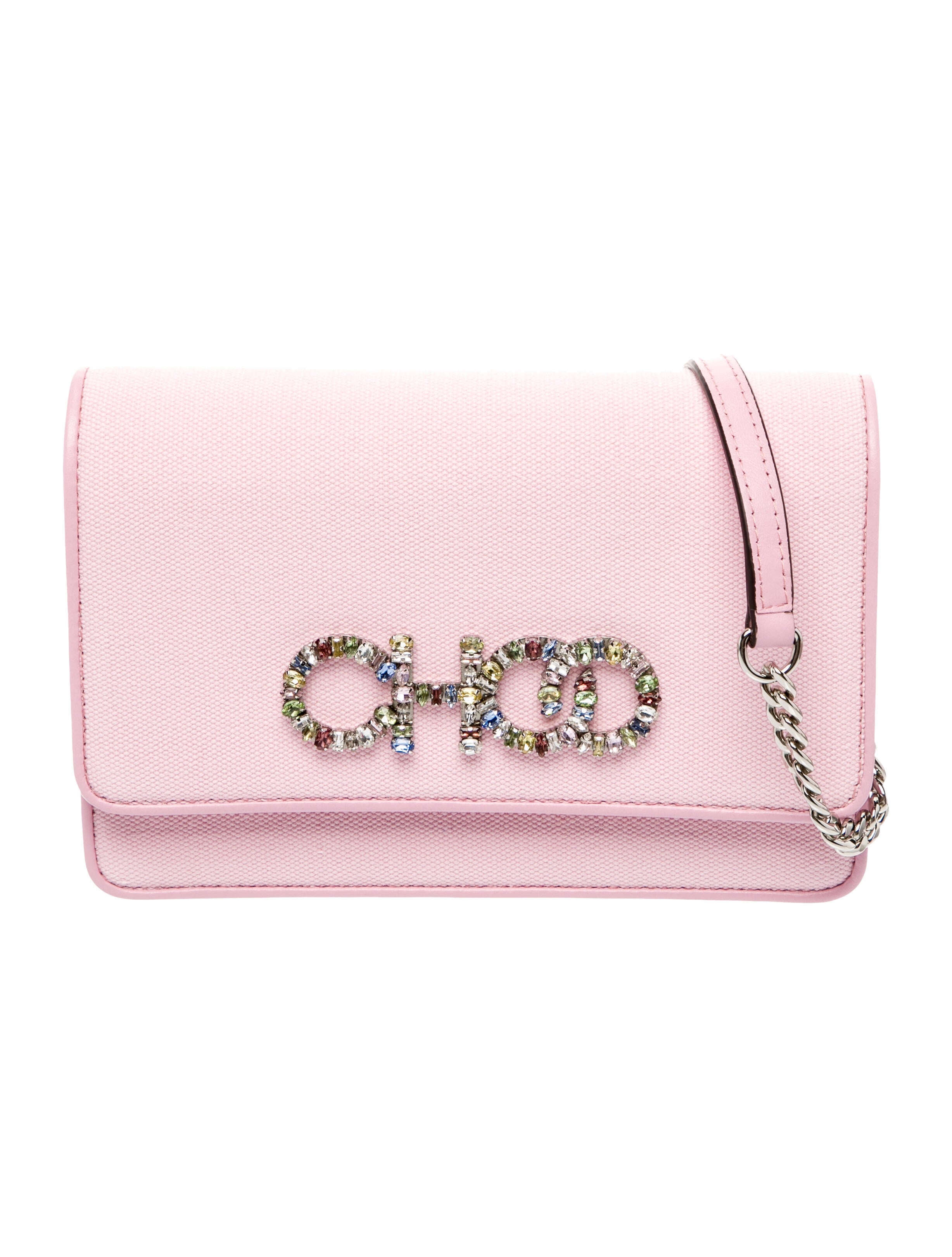 Jimmy Choo Canvas Clutch