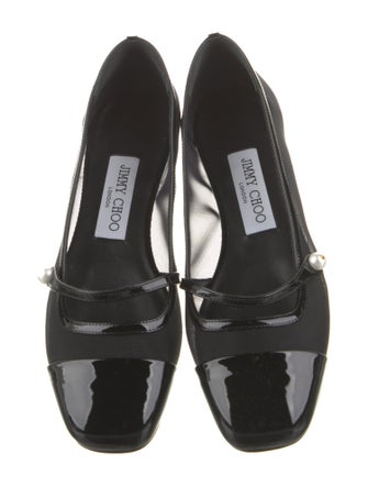 Jimmy Choo Mesh Ballet Flats