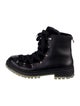 Jimmy Choo Leather Combat Boots