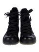 Jimmy Choo Leather Combat Boots