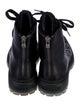 Jimmy Choo Leather Combat Boots