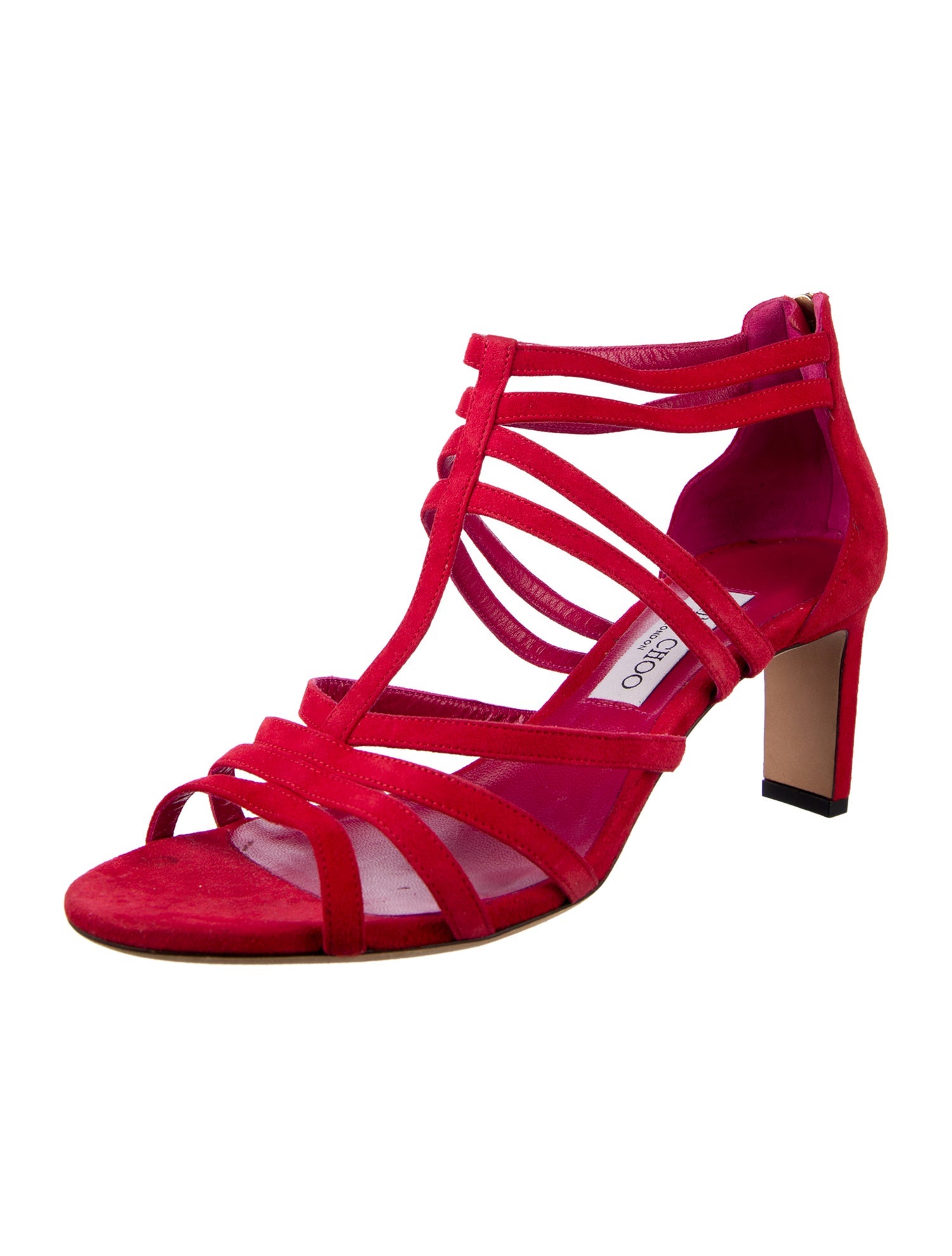 Jimmy Choo Suede Gladiator Sandals