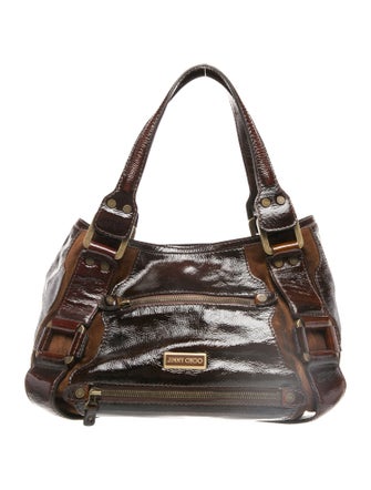 Jimmy Choo Patent Leather Shoulder Bag