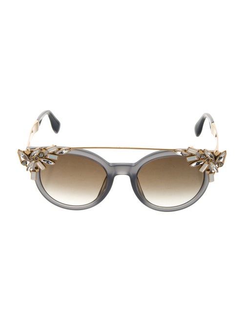 Jimmy Choo Cat-Eye Gradient Sunglasses