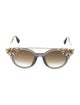 Jimmy Choo Cat-Eye Gradient Sunglasses