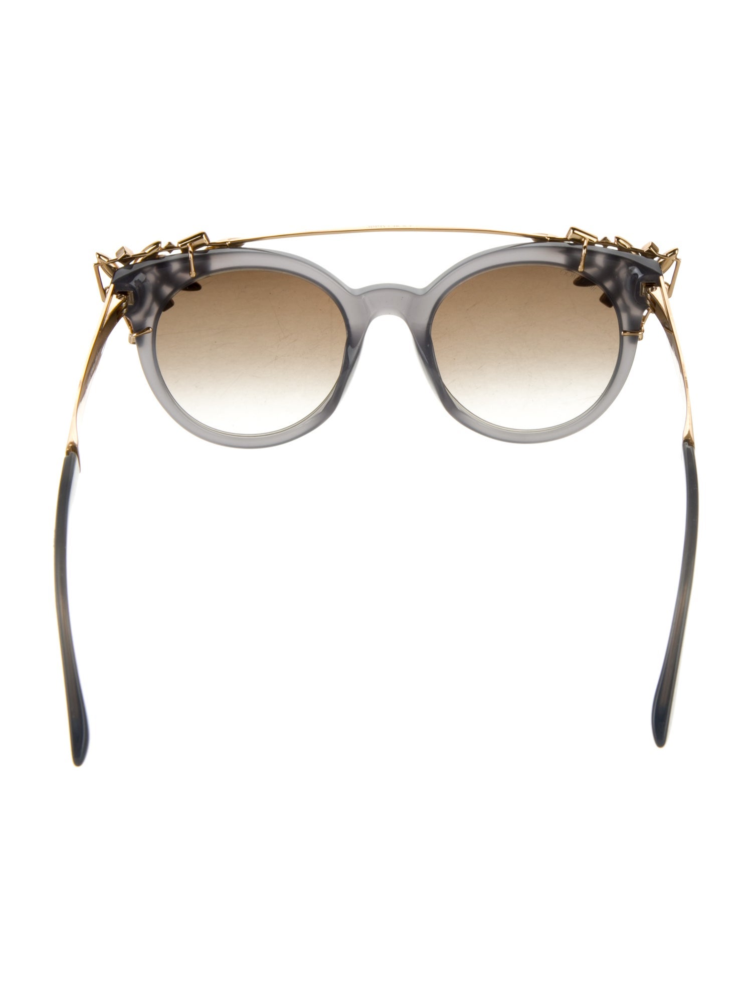 Jimmy Choo Cat-Eye Gradient Sunglasses