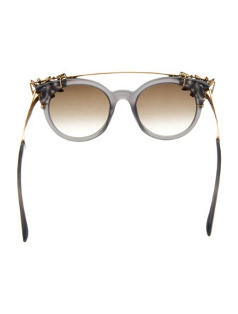 Jimmy Choo Cat-Eye Gradient Sunglasses