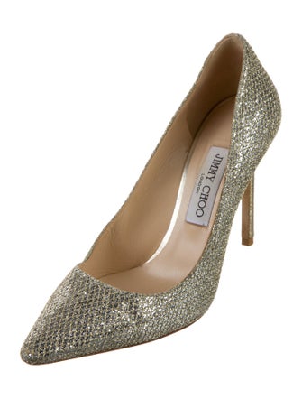 Jimmy Choo Glitter Pumps