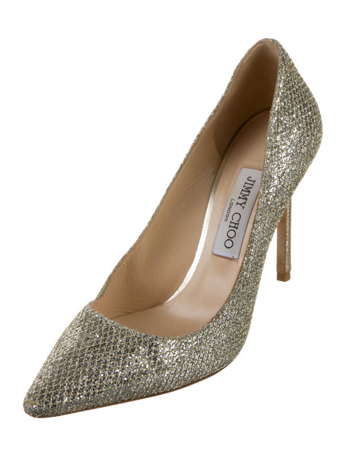 Jimmy Choo Glitter Pumps