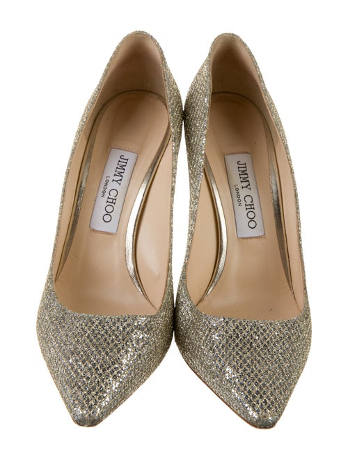 Jimmy Choo Glitter Pumps