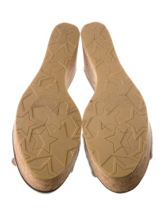 Jimmy Choo Leather Slides