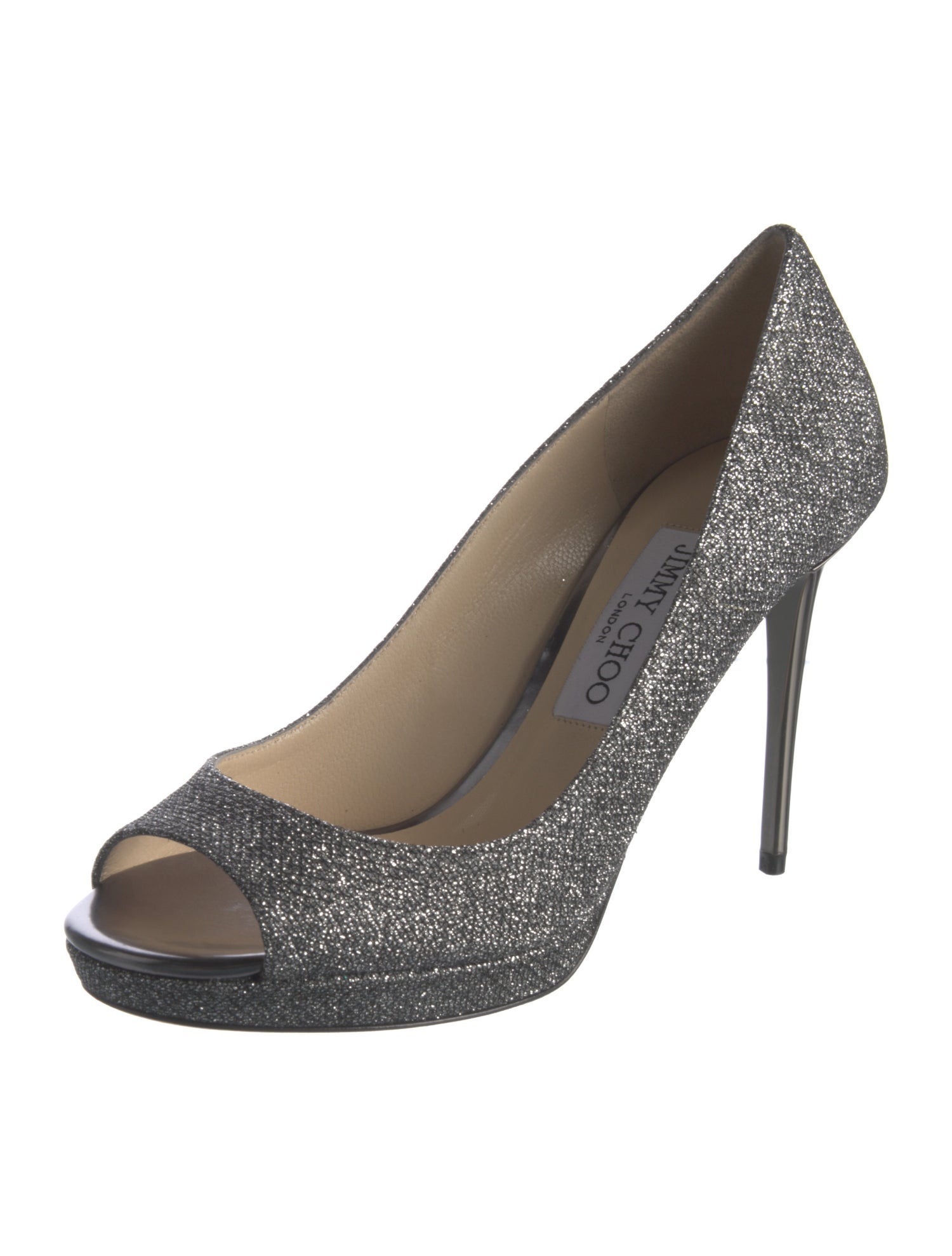 Jimmy Choo Glitter Glitter Accents Pumps