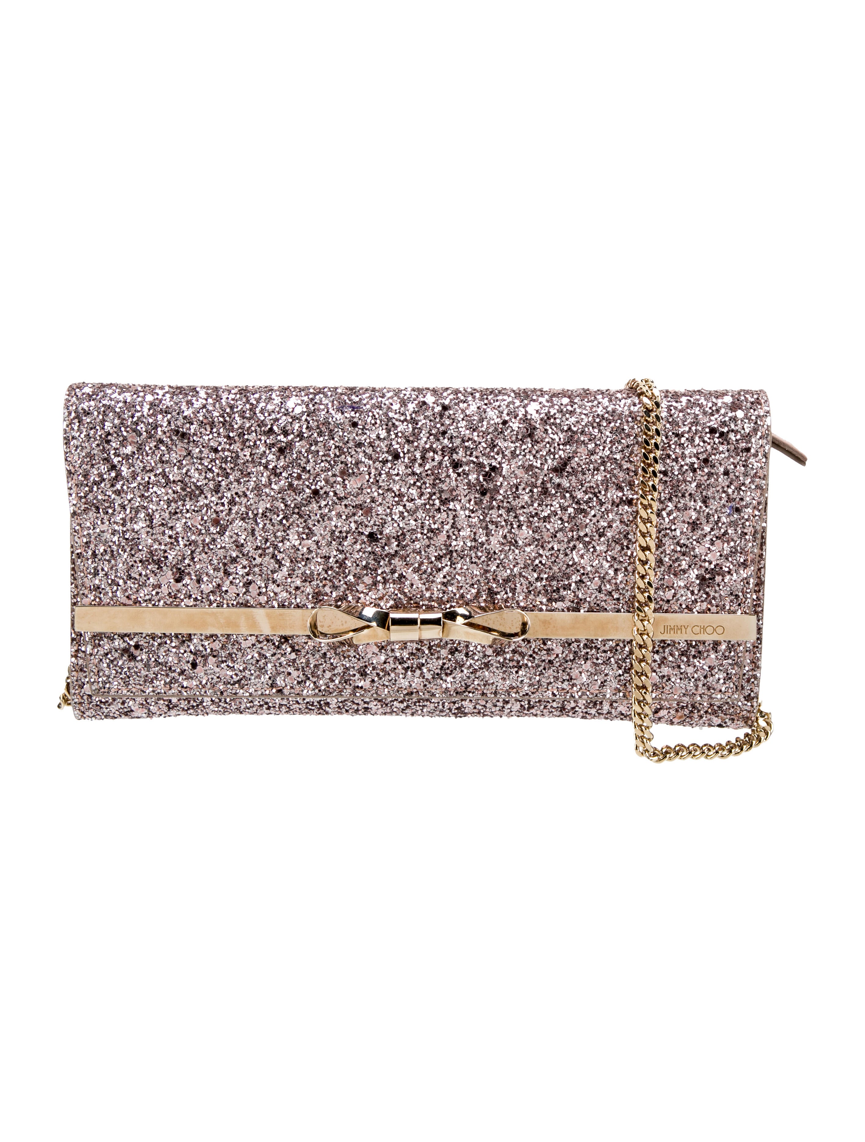 Jimmy Choo Glitter Clutch