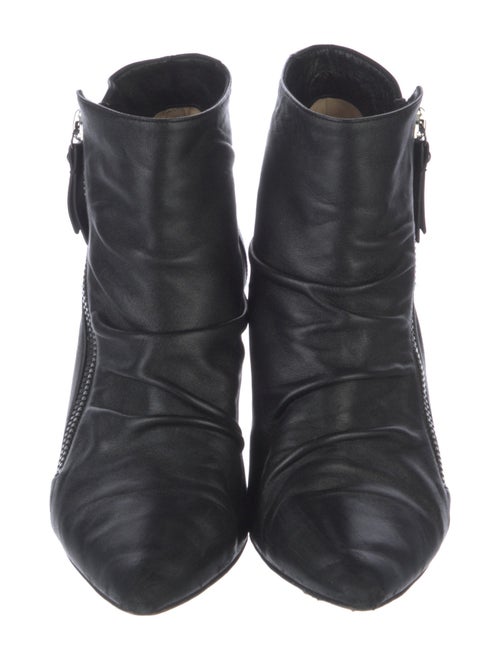 Jimmy Choo Leather Lace-Up Boots