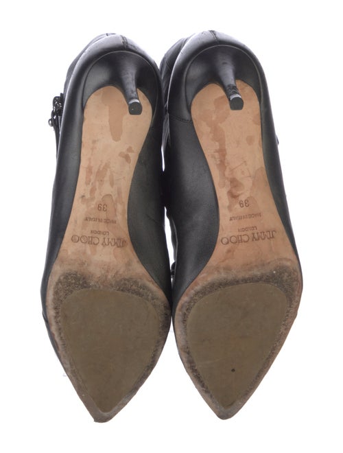 Jimmy Choo Leather Lace-Up Boots