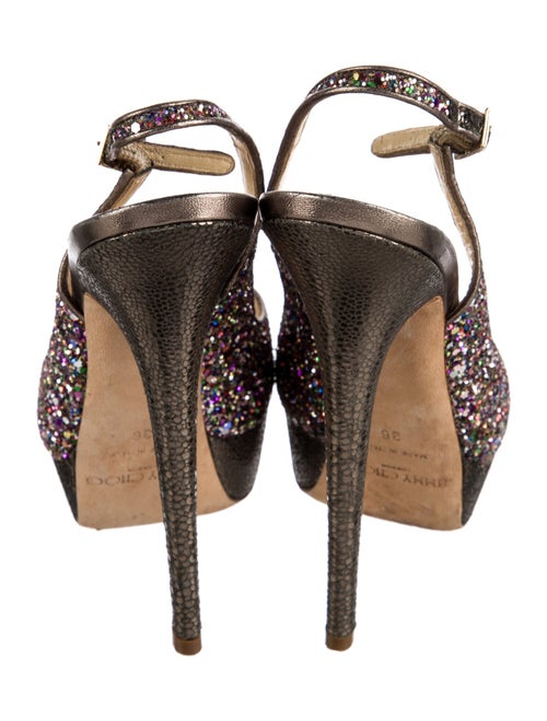 Jimmy Choo Glitter Slingback Pumps