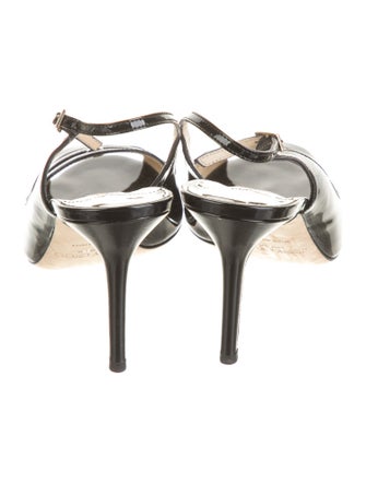 Jimmy Choo Patent Leather Slingback Pumps
