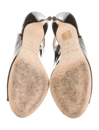 Jimmy Choo Patent Leather Slingback Pumps