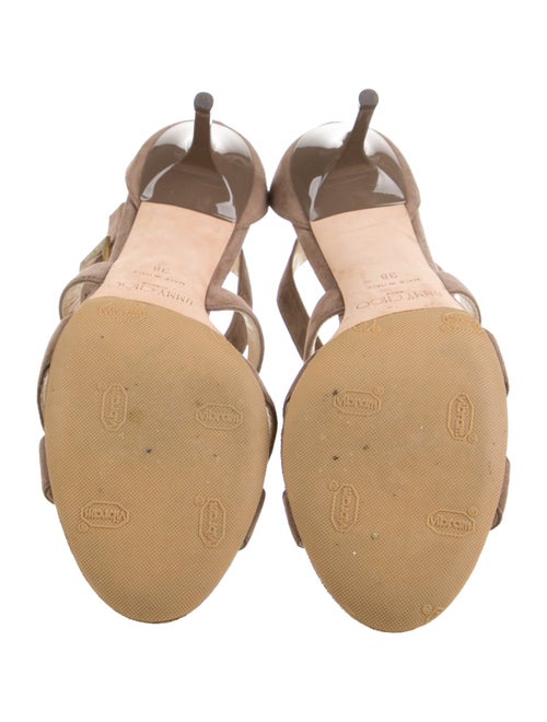 Jimmy Choo Suede Slingback Sandals