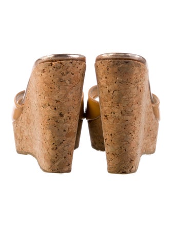 Jimmy Choo Patent Leather Slides