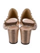 Jimmy Choo Leather Studded Accents Slides