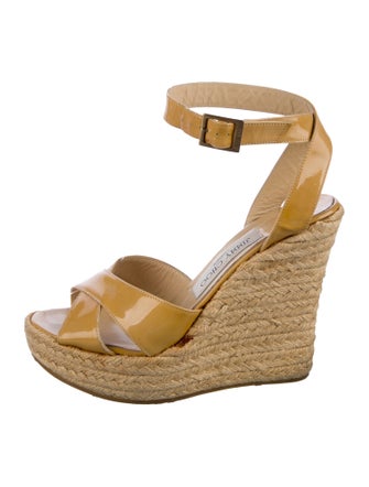 Jimmy Choo Patent Leather Espadrilles