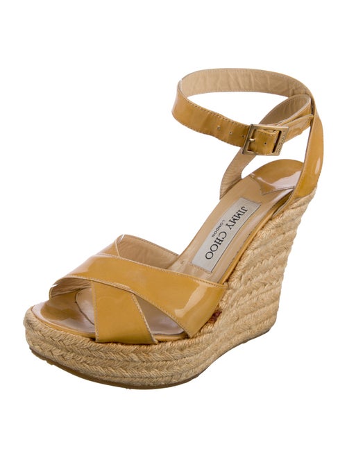 Jimmy Choo Patent Leather Espadrilles