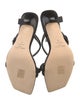 Jimmy Choo Leather Braided Accents Slides