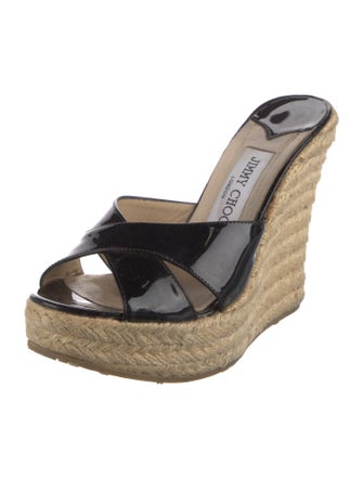 Jimmy Choo Patent Leather Espadrilles