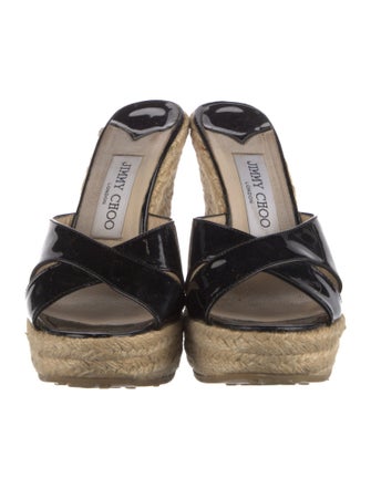 Jimmy Choo Patent Leather Espadrilles