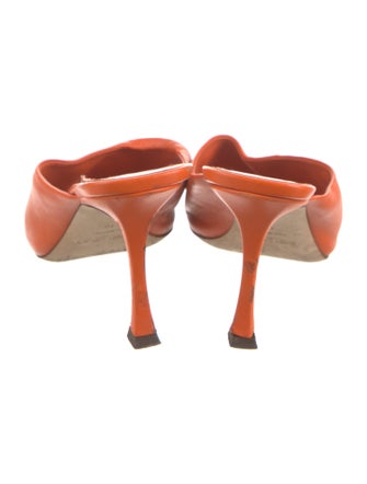 Jimmy Choo Leather Slides