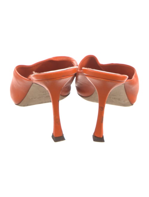 Jimmy Choo Leather Slides