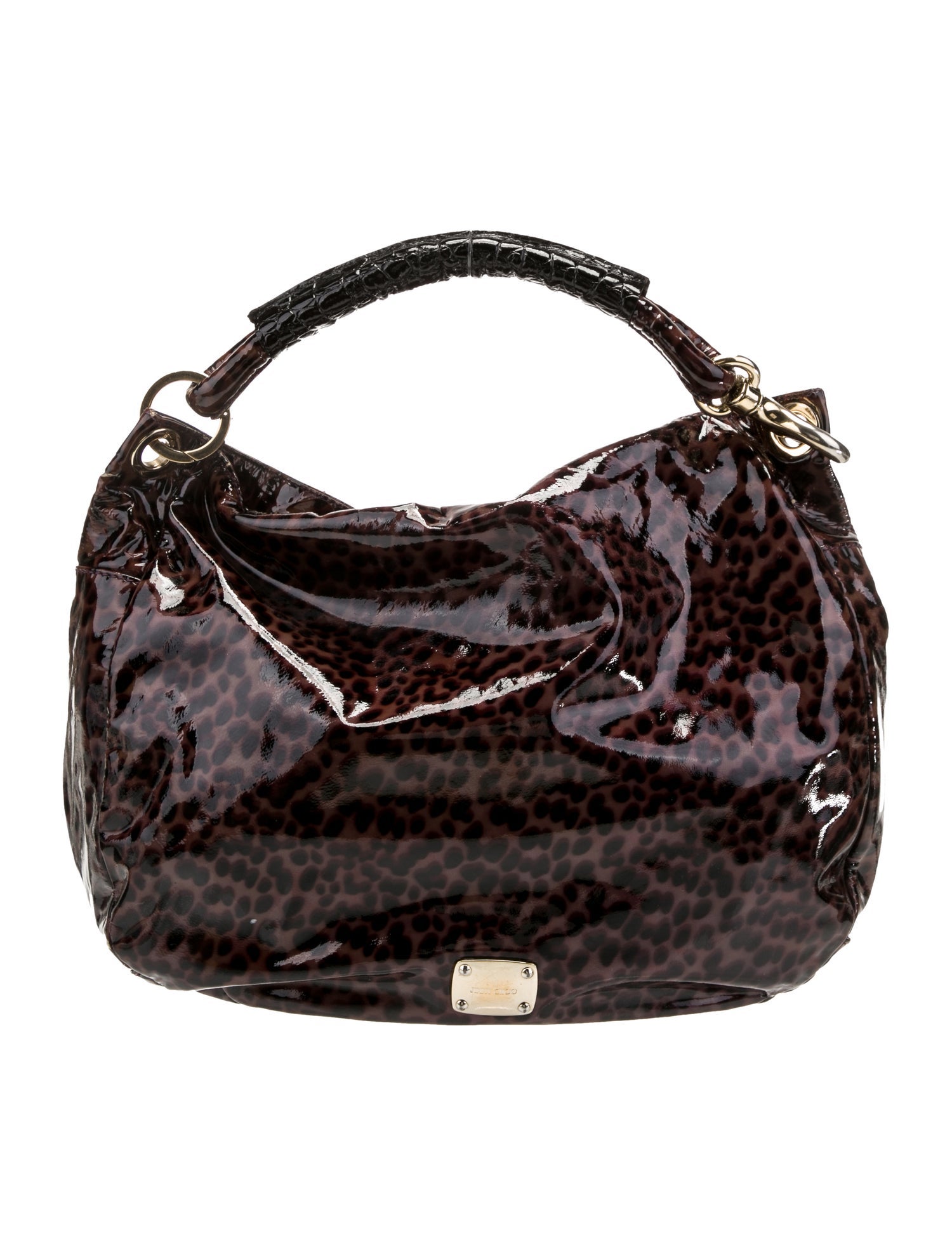 Jimmy Choo Patent Leather Shoulder Bag