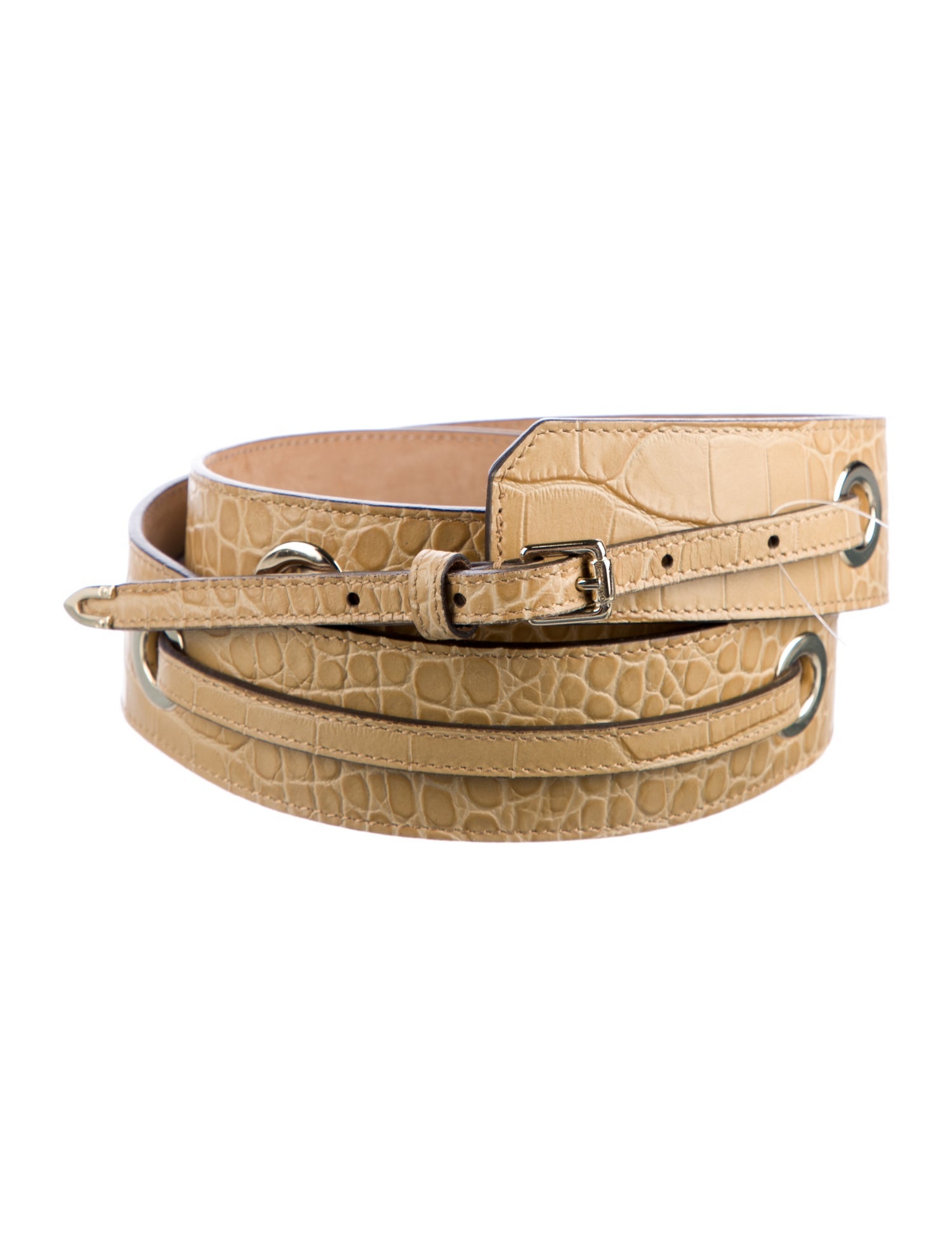 Jimmy Choo Crocodile Belt