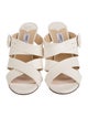 Jimmy Choo Leather Slides